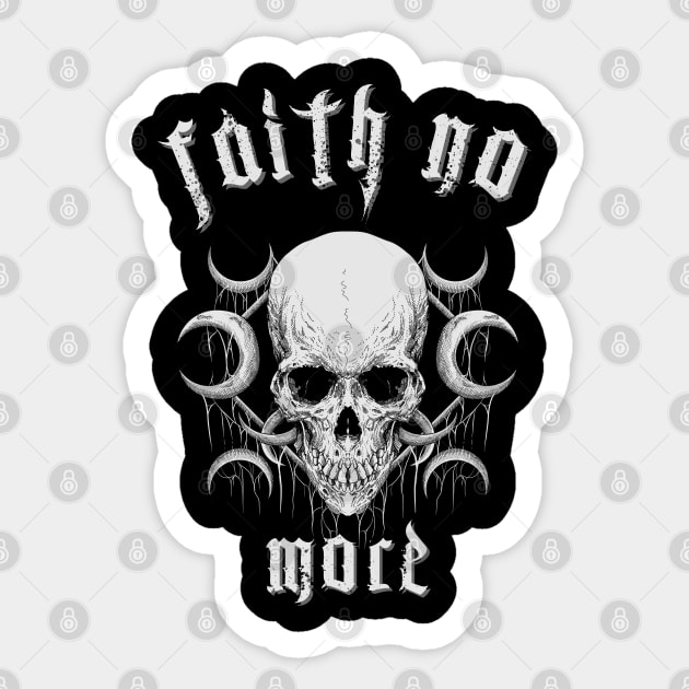 faith no fate the darknes Sticker by ramon parada